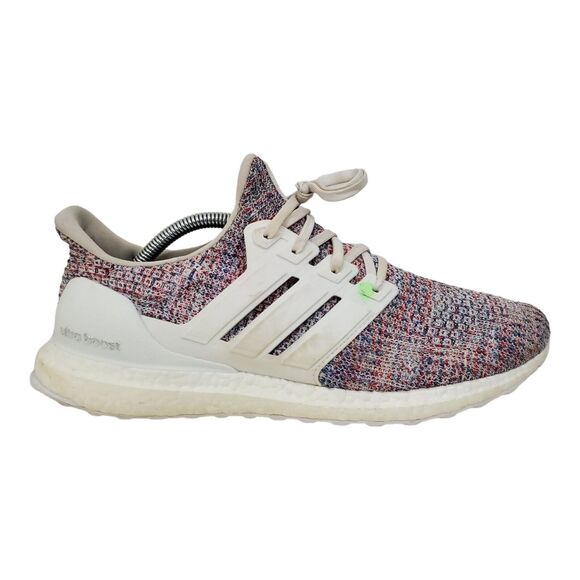 ADIDAS Shoes ULTRABOOST 4.0 Womens Size 10.5 White Multicolor Running DB3198 - Picture 4 of 13